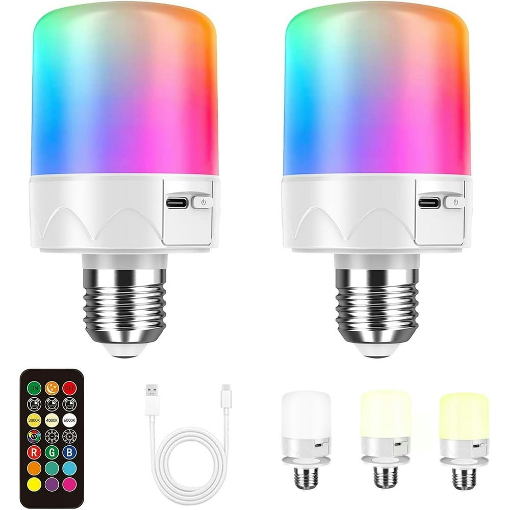 Lofter-Pro Rechargeable LED Bulbs with Remote and Timer 2-Pack: $9.88 Lofter-Pro Rechargeable LED Bulbs with Remote and Timer 2-Pack: $9.88