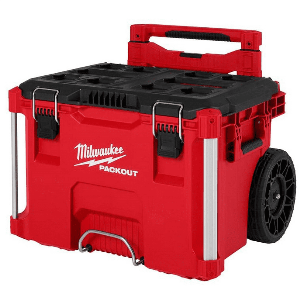 Milwaukee PACKOUT 48-22-8427 Rolling Tool Box: $178 Milwaukee PACKOUT 48-22-8427 Rolling Tool Box: $178