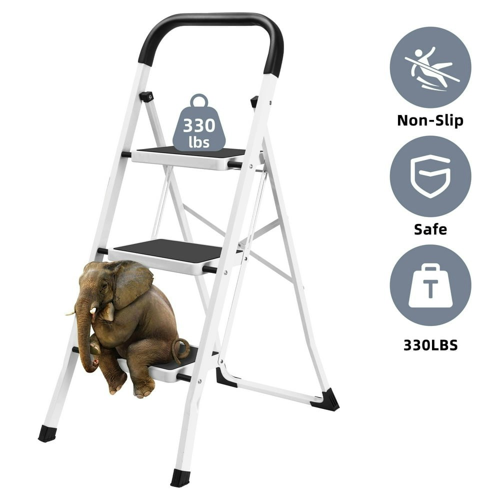 Spanspace 3-Step Folding Ladder: $39.99
