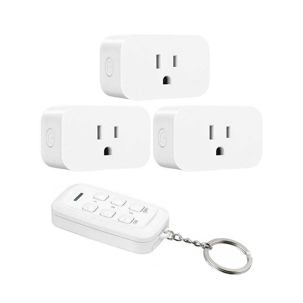 Dewenwils Remote Control Outlets 3-Pack: $14.99