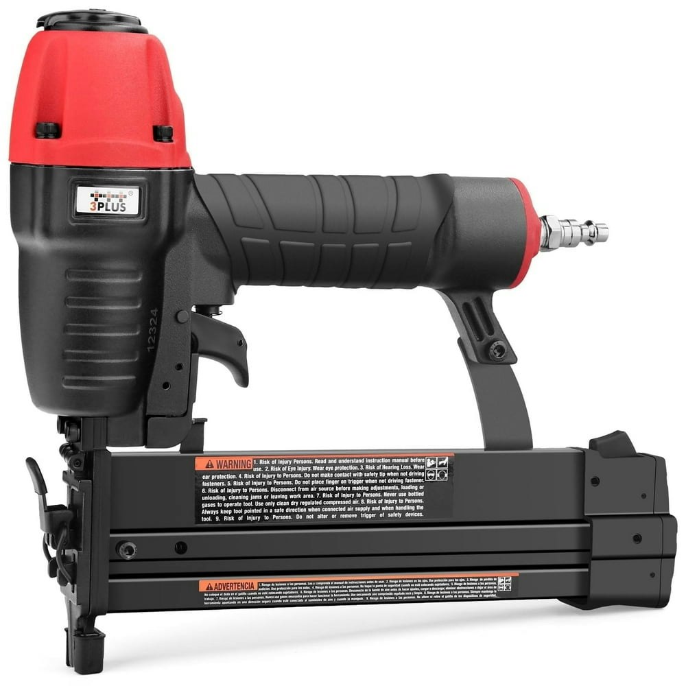 3Plus HF509040SP 2-in-1 Pneumatic Brad Nailer and Narrow Crown Stapler: $32.97