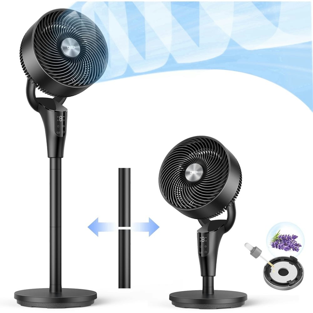 Dreo 2-in-1 Pedestal Table/Floor Fan with Remote and Timer: $77.99 Dreo 2-in-1 Pedestal Table/Floor Fan with Remote and Timer: $77.99