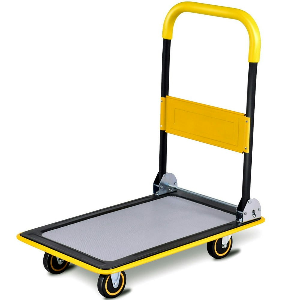 Costway 330-lb Folding Platform Hand Truck Cart Dolly: $44.99 Costway 330-lb Folding Platform Hand Truck Cart Dolly: $44.99
