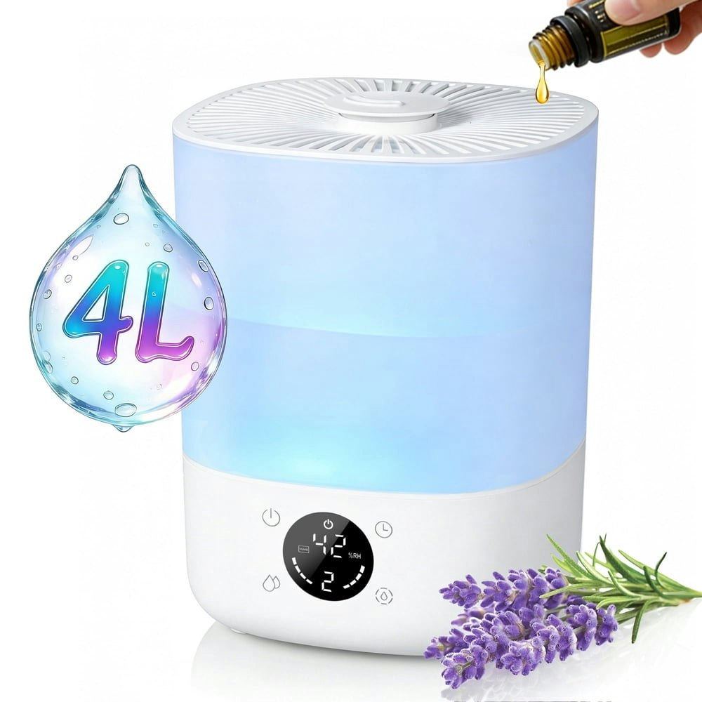 Airfire 4L Cool Mist Humidifier with Auto Humidity Control and Timer: $41.39 Airfire 4L Cool Mist Humidifier with Auto Humidity Control and Timer: $41.39