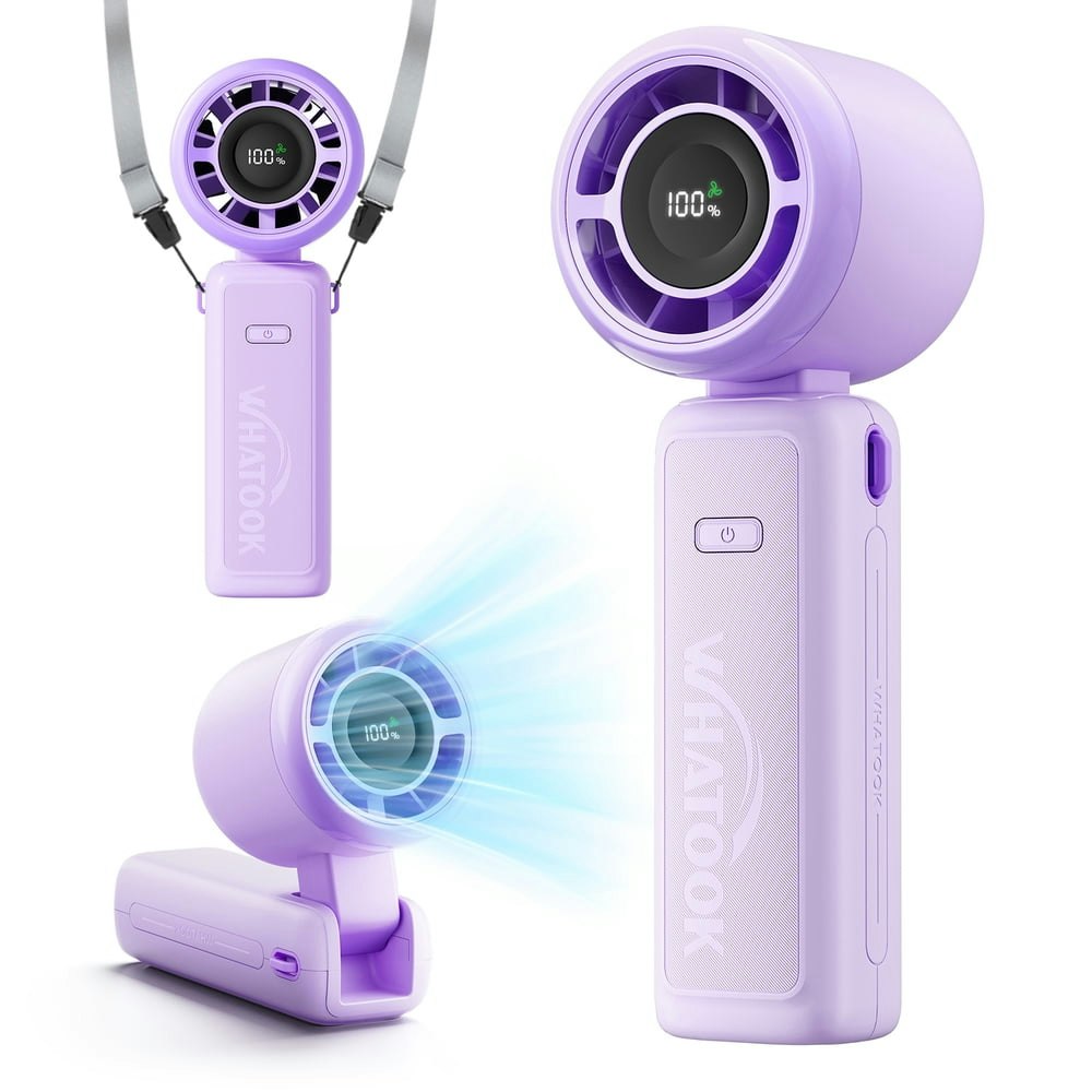 Portable Handheld Fan 4,000mAh: $17.99 Portable Handheld Fan 4,000mAh: $17.99