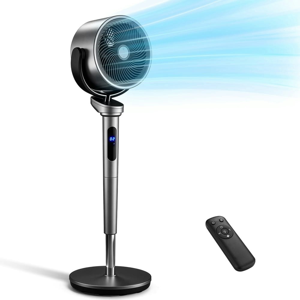 Ktaxon Air Circulator Pedestal Fan with Remote: $69.99 Ktaxon Air Circulator Pedestal Fan with Remote: $69.99
