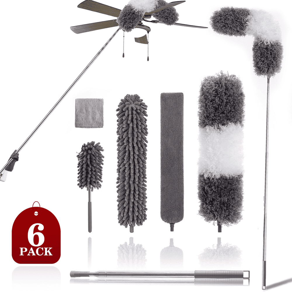 Happylost Microfiber Duster for High Ceilings 6-Piece Kit: $13.59 Happylost Microfiber Duster for High Ceilings 6-Piece Kit: $13.59
