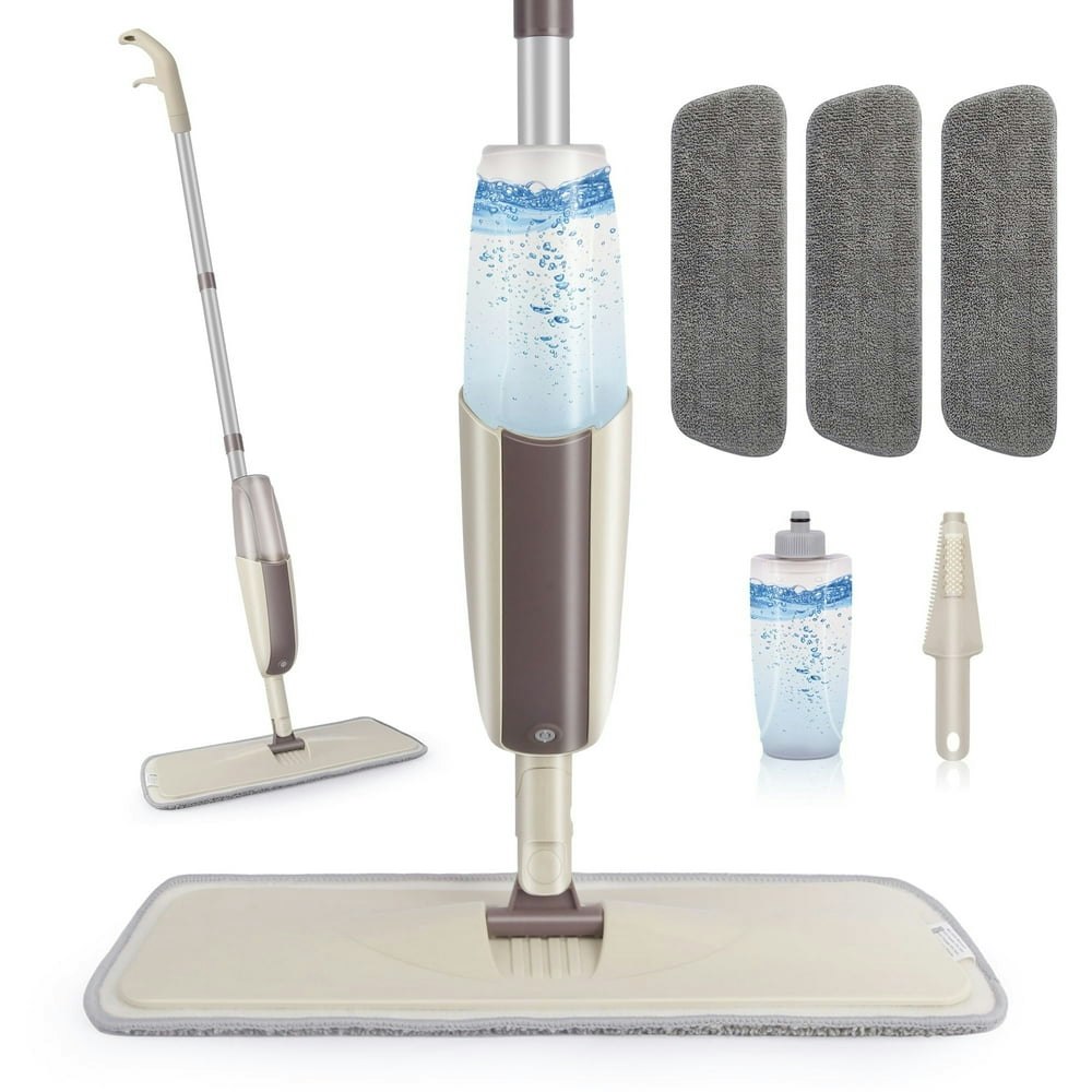 Sugarday Spray Mop with Refillable Bottle and 3 Washable Microfiber Pads: $17.99 Sugarday Spray Mop with Refillable Bottle and 3 Washable Microfiber Pads: $17.99