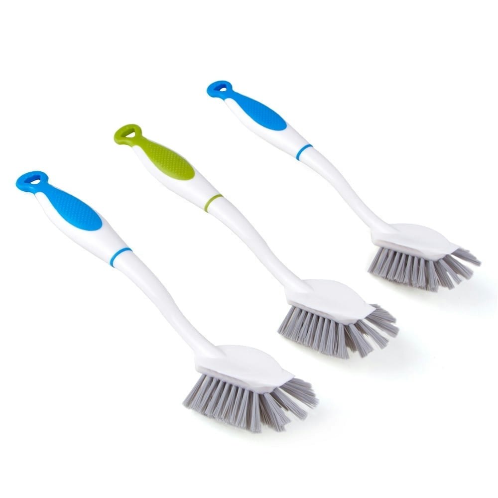 MR.SIGA Long-Handle Dish Scrub Brush 3-Pack: $12.59 MR.SIGA Long-Handle Dish Scrub Brush 3-Pack: $12.59