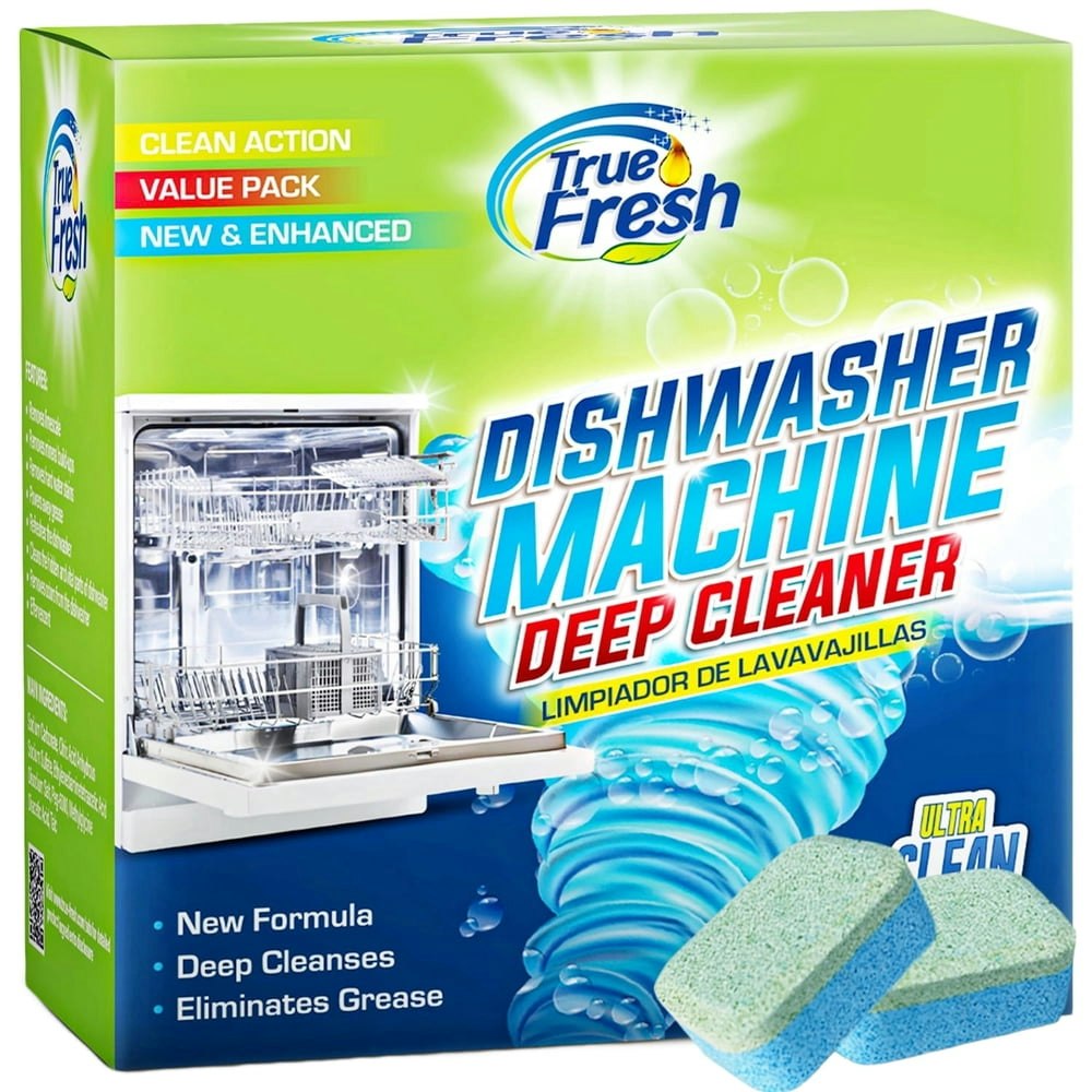 True Fresh Dishwasher Cleaner Tablets 18-Pack: $14.99 True Fresh Dishwasher Cleaner Tablets 18-Pack: $14.99