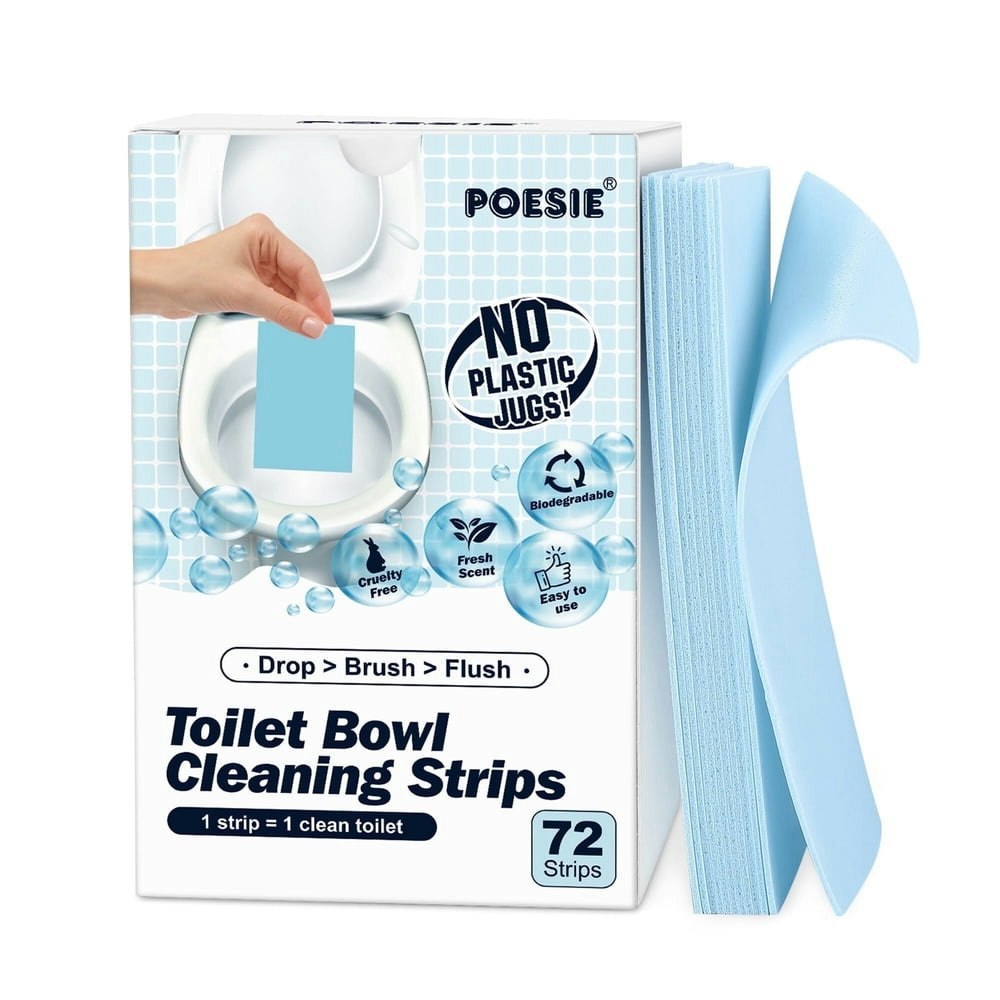 Poesie Toilet Bowl Cleaner Strips 72 Sheets Fresh Scent: $7.19 Poesie Toilet Bowl Cleaner Strips 72 Sheets Fresh Scent: $7.19