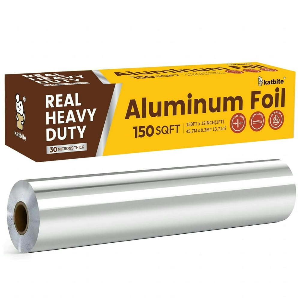 Katbite Heavy Duty Aluminum Foil Roll 12" x 150 sq ft: $14.94 Katbite Heavy Duty Aluminum Foil Roll 12" x 150 sq ft: $14.94