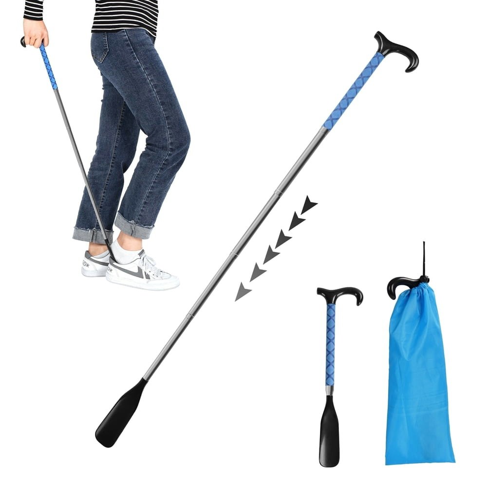 Kekoy Adjustable Long-Handle Shoe Horn with Travel Bag: $12.98 Kekoy Adjustable Long-Handle Shoe Horn with Travel Bag: $12.98
