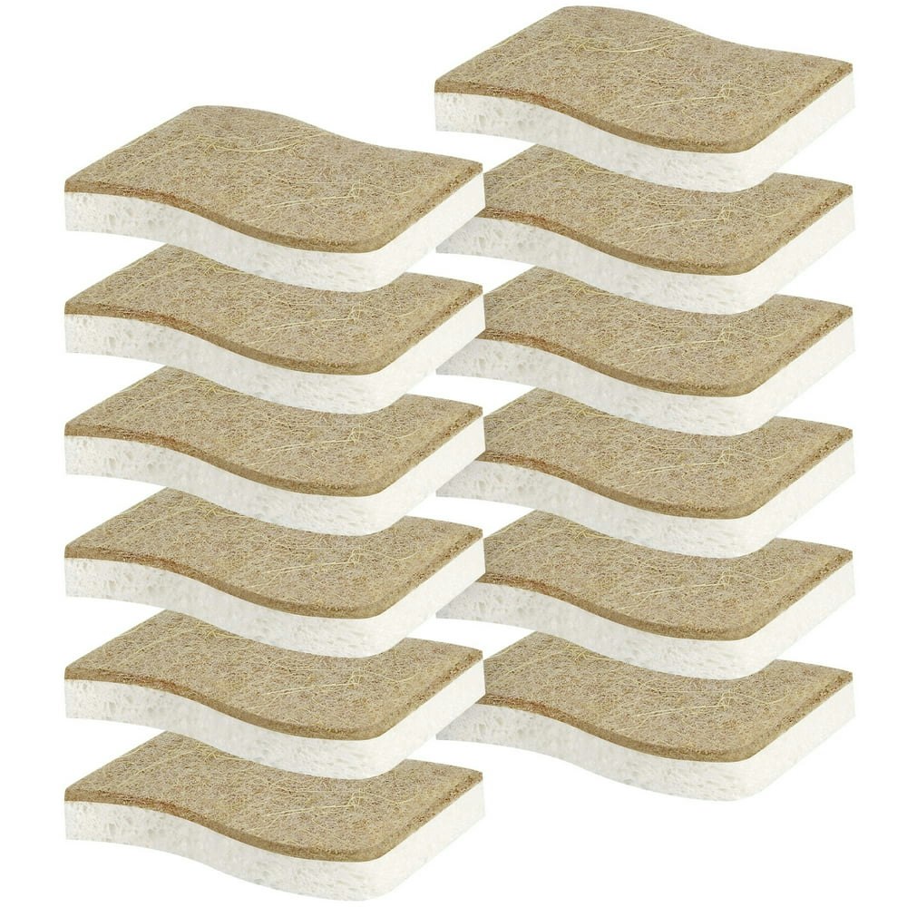 Sixwipe Natural Kitchen Sponges 12-Pack: $9.89 Sixwipe Natural Kitchen Sponges 12-Pack: $9.89