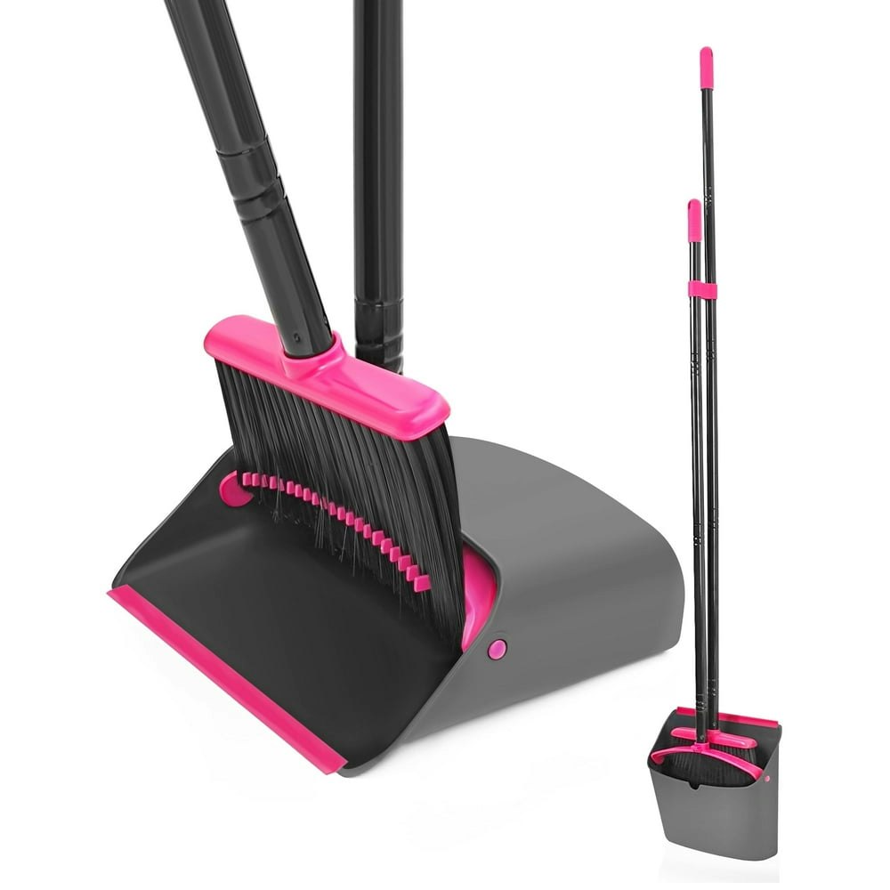 Jehonn Broom and Dustpan Set Long Handle: $19.97 Jehonn Broom and Dustpan Set Long Handle: $19.97