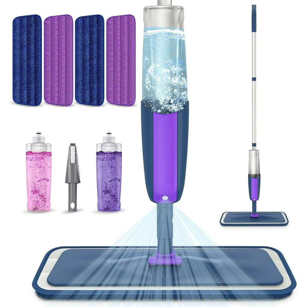 Sugarday Spray Mop 2 Bottles 4 Washable Pads: $23.69 Sugarday Spray Mop 2 Bottles 4 Washable Pads: $23.69