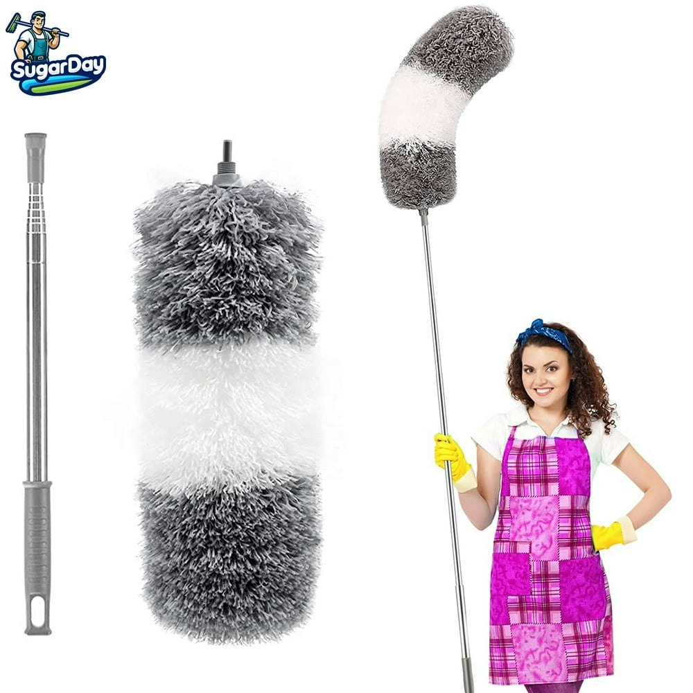 Sugarday Microfiber Feather Duster with Extension Pole Handle: $8.59 Sugarday Microfiber Feather Duster with Extension Pole Handle: $8.59