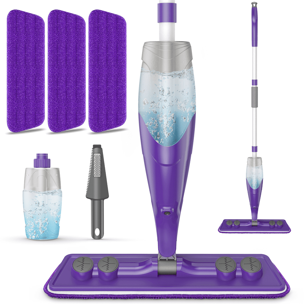 Sugarday Spray Mop with Refillable Bottle and Microfiber Pads 3-Pack: $20.85 Sugarday Spray Mop with Refillable Bottle and Microfiber Pads 3-Pack: $20.85