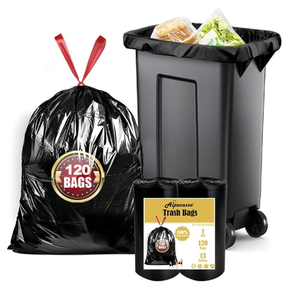 13 Gallon Heavy Duty Trash Bags 120-Pack: $15.79 13 Gallon Heavy Duty Trash Bags 120-Pack: $15.79