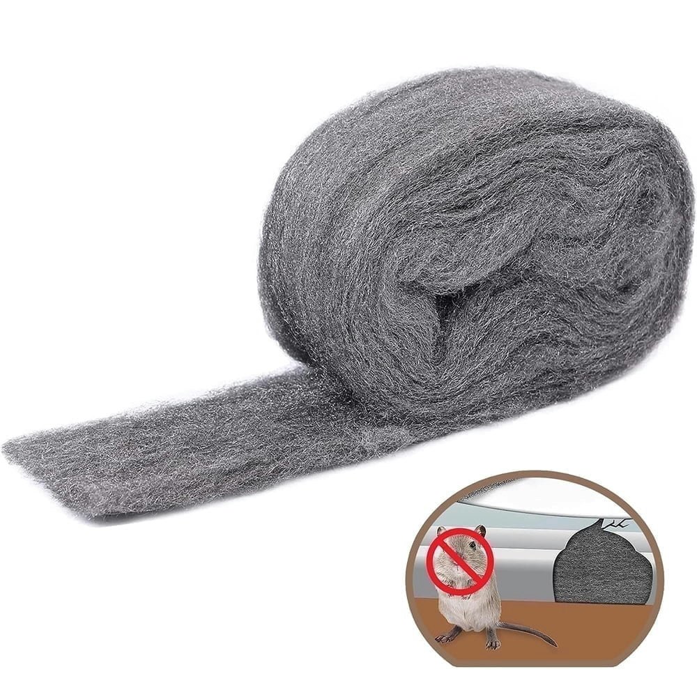 NOGIS 3" x 13ft Steel Wool Mouse Control 1-Pack: $9.89 NOGIS 3" x 13ft Steel Wool Mouse Control 1-Pack: $9.89
