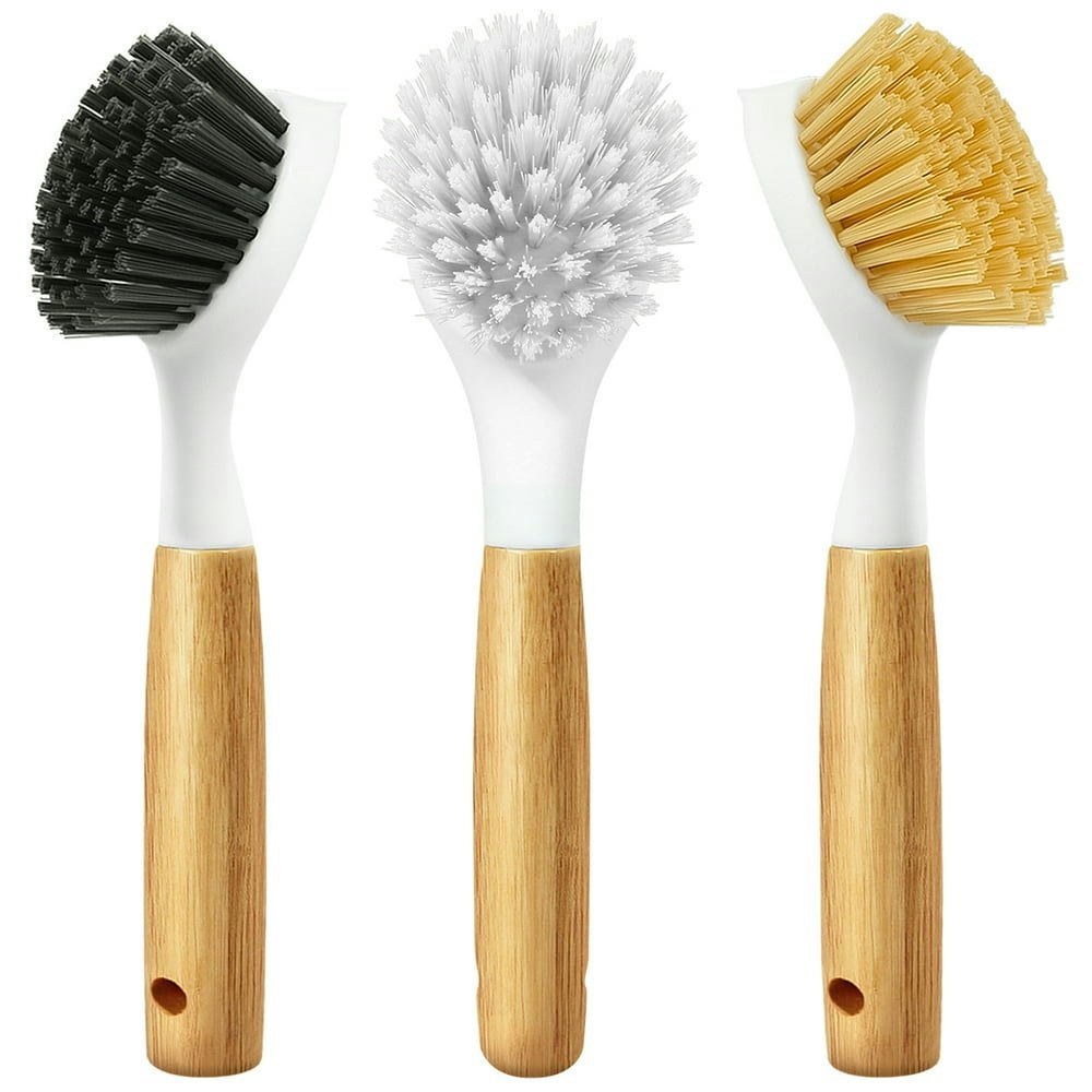 Propuri Bamboo Handle Dish Brush Set 3-Pack: $7.99 Propuri Bamboo Handle Dish Brush Set 3-Pack: $7.99