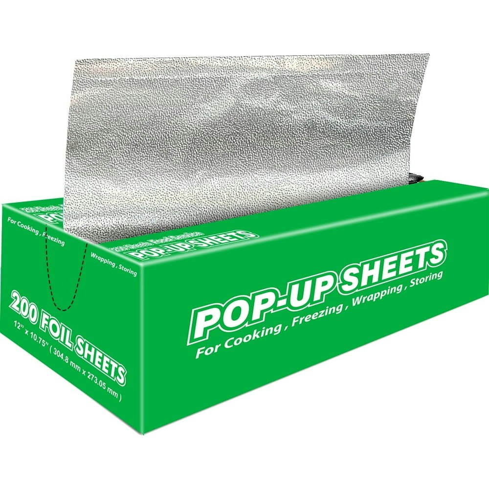 Alpacasso Pre-Cut Aluminum Foil Sheets 200-Pack: $13.79 Alpacasso Pre-Cut Aluminum Foil Sheets 200-Pack: $13.79