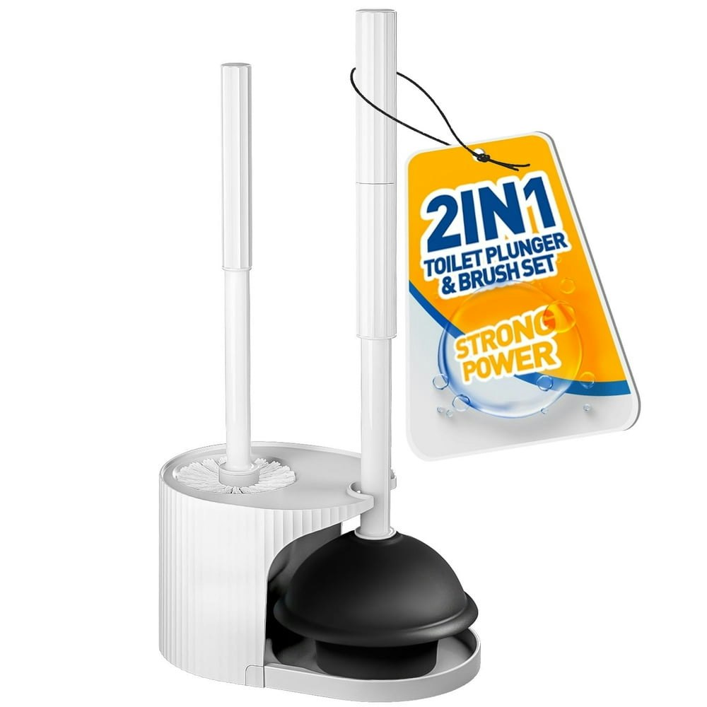 Propuri 2-in-1 Toilet Brush and Plunger Set: $11.99 Propuri 2-in-1 Toilet Brush and Plunger Set: $11.99