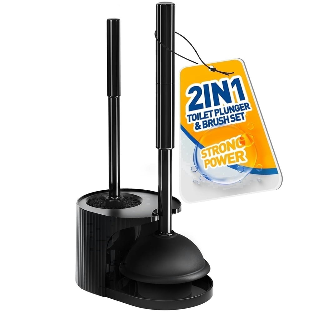 Propuri 2-in-1 Toilet Plunger and Brush Set: $11.99 Propuri 2-in-1 Toilet Plunger and Brush Set: $11.99