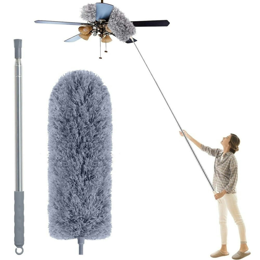 Fuvuan Feather Duster with 110" Extension Handle: $9.99 Fuvuan Feather Duster with 110" Extension Handle: $9.99