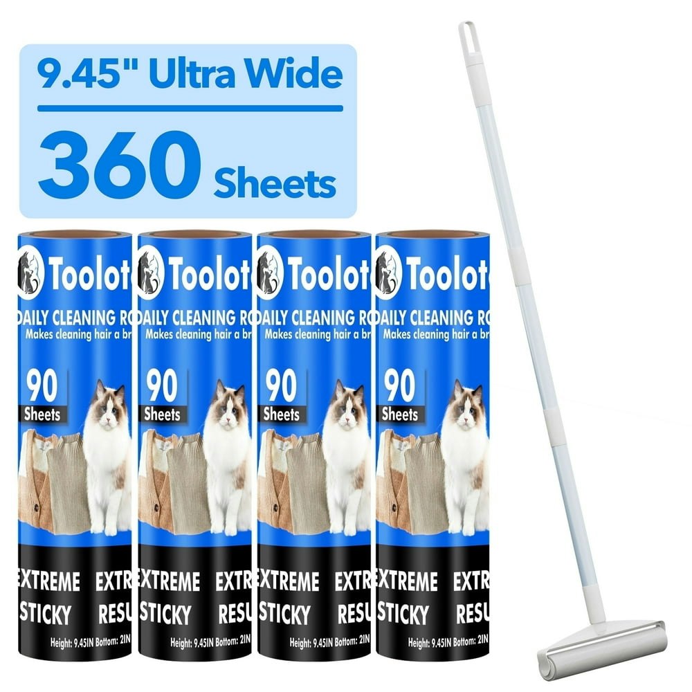 Tooloton Extra Sticky Lint Rollers 360-Sheet 4-Pack: $15.18 Tooloton Extra Sticky Lint Rollers 360-Sheet 4-Pack: $15.18