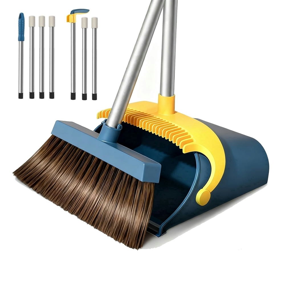 Fuvuan Broom and Dustpan Set 51": $19.49 Fuvuan Broom and Dustpan Set 51": $19.49