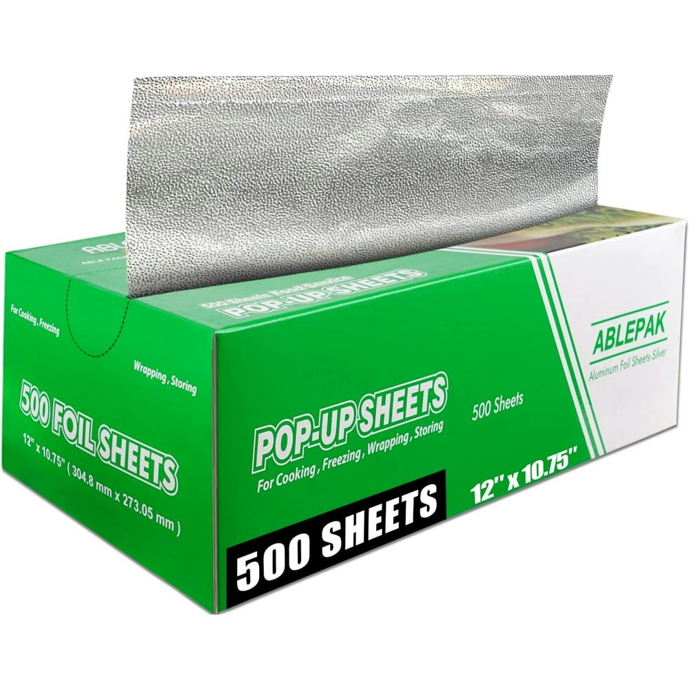 Alpacasso Pre-Cut Aluminum Foil Sheets 500-Count: $19.99 Alpacasso Pre-Cut Aluminum Foil Sheets 500-Count: $19.99