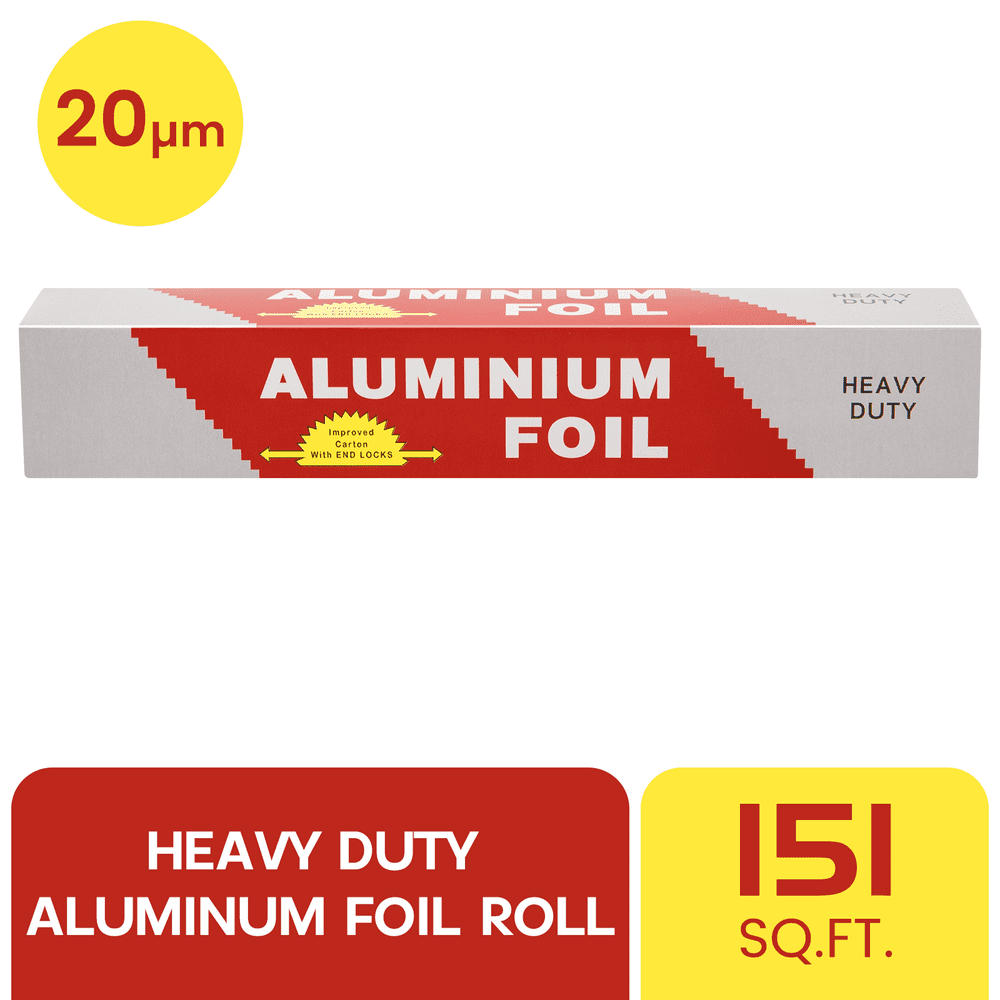 GPED Heavy Duty Aluminum Foil Wrap 151 Sq. Ft Roll: $14.29 GPED Heavy Duty Aluminum Foil Wrap 151 Sq. Ft Roll: $14.29