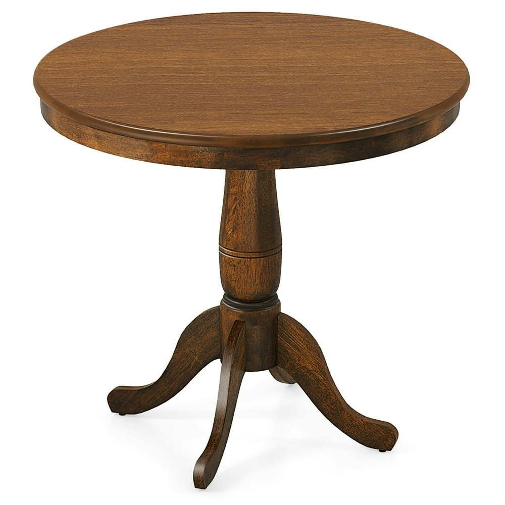 Gymax 32" Round Pedestal Dining Table: $109.99 Gymax 32" Round Pedestal Dining Table: $109.99