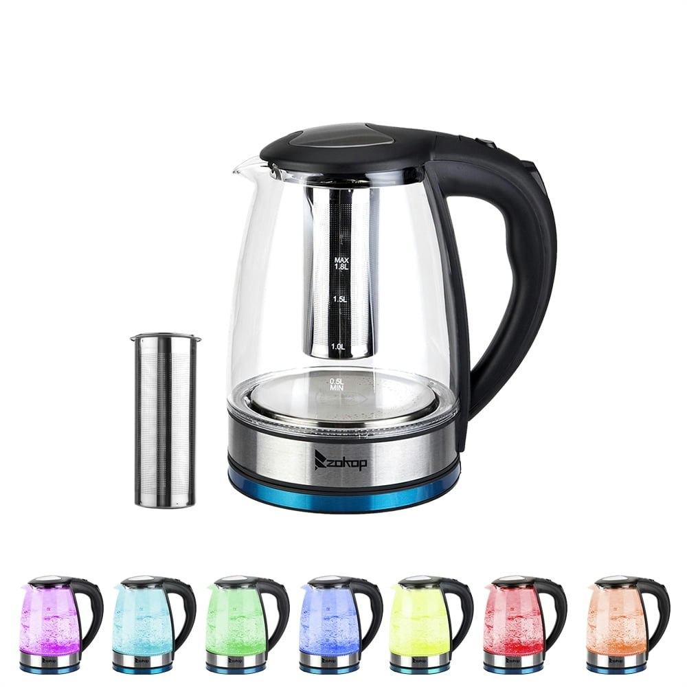 Ktaxon 1.8L Electric Glass Kettle: $15.99 Ktaxon 1.8L Electric Glass Kettle: $15.99