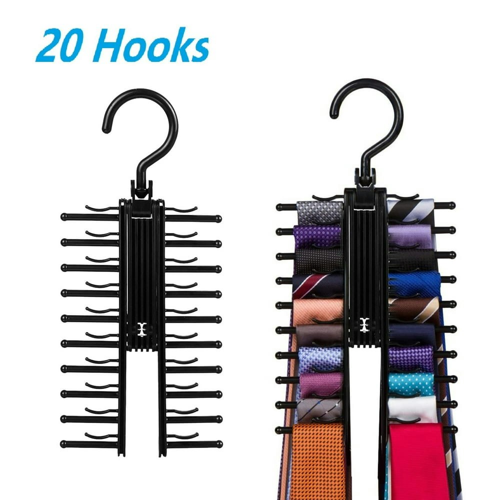 EEEKIT Tie Rack Hanger with 20 Hooks: $10 EEEKIT Tie Rack Hanger with 20 Hooks: $10