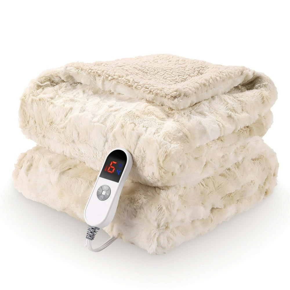 Marnur Electric Heated Throw Blanket 50" x 60": $42.99 Marnur Electric Heated Throw Blanket 50" x 60": $42.99