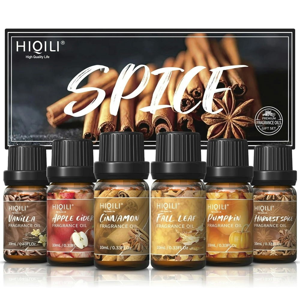 HIQILI Spice Fragrance Oil Set 6-Pack 10mL: $8.50 HIQILI Spice Fragrance Oil Set 6-Pack 10mL: $8.50