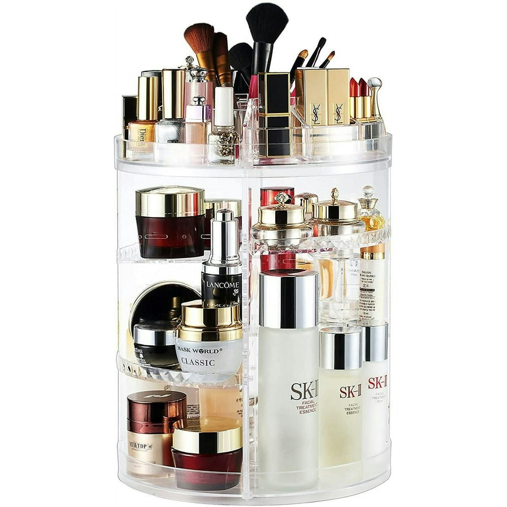 360° Rotating Makeup Organizer: $22.39