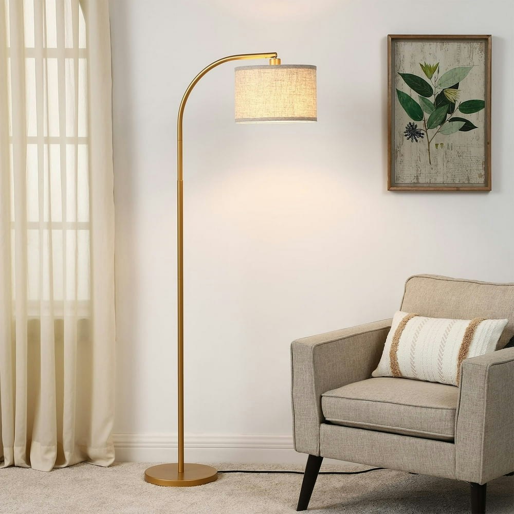 Dewenwils 63.4" Modern Arc Gold Floor Lamp: $48.29 Dewenwils 63.4" Modern Arc Gold Floor Lamp: $48.29