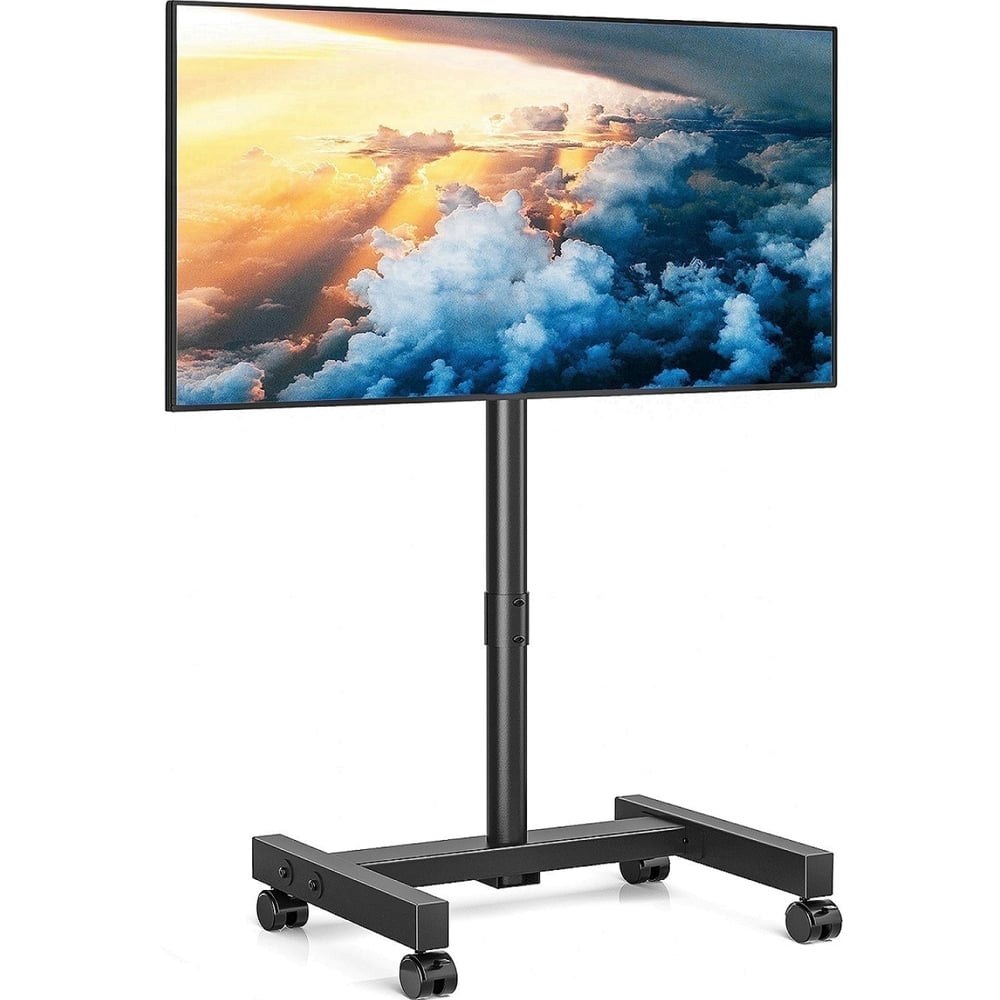 RTVR Rolling TV Stand with Wheels for 13" to 50" Screens: $34.95
