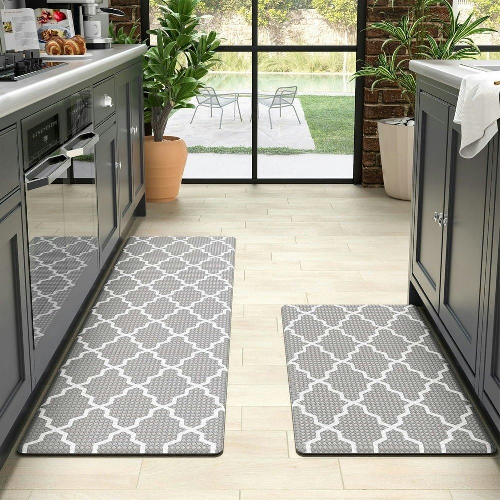 Oeakay 2-Piece Kitchen Rug and Mat Set: $26.39 Oeakay 2-Piece Kitchen Rug and Mat Set: $26.39