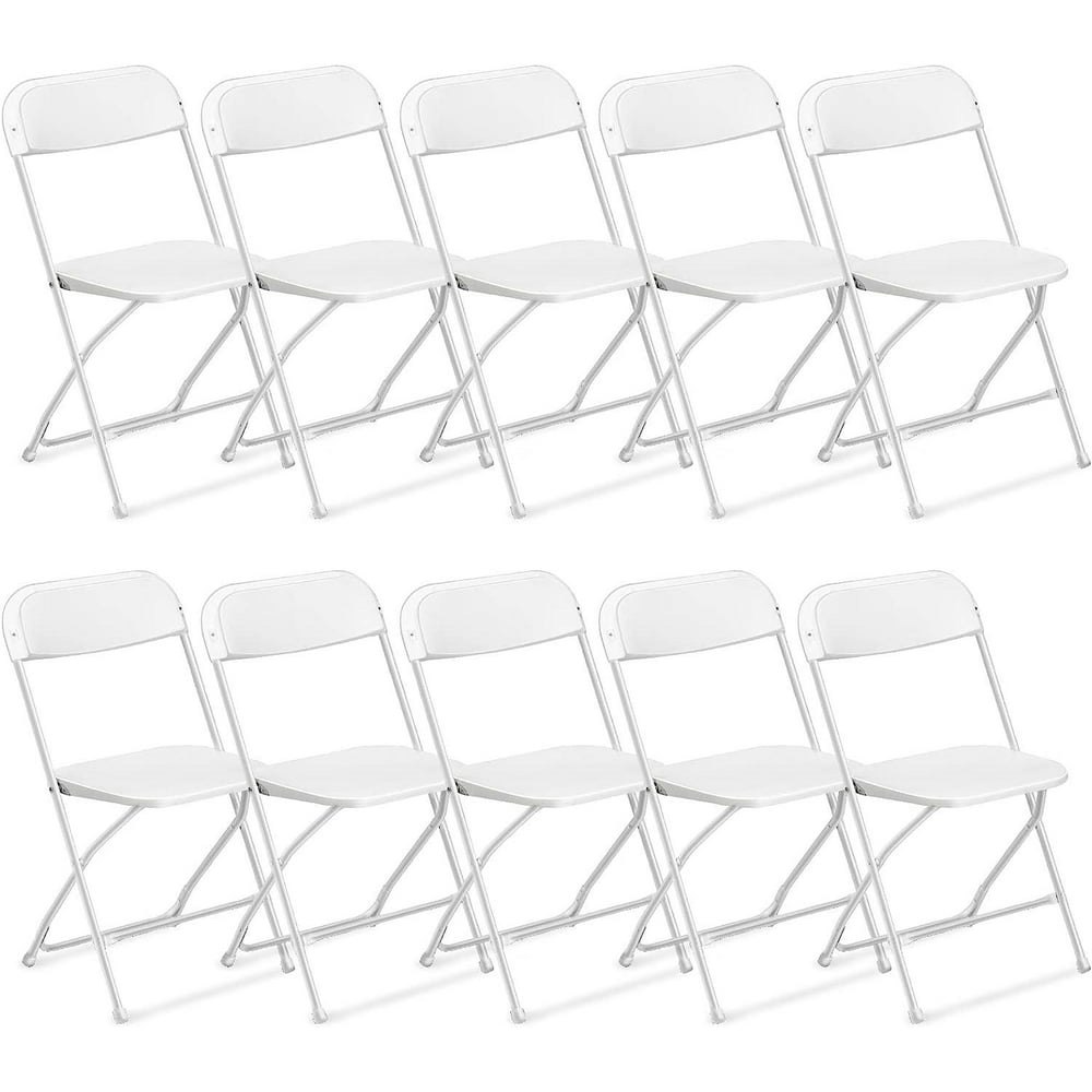Ktaxon Plastic Folding Chairs 10-Pack: $124.99 Ktaxon Plastic Folding Chairs 10-Pack: $124.99