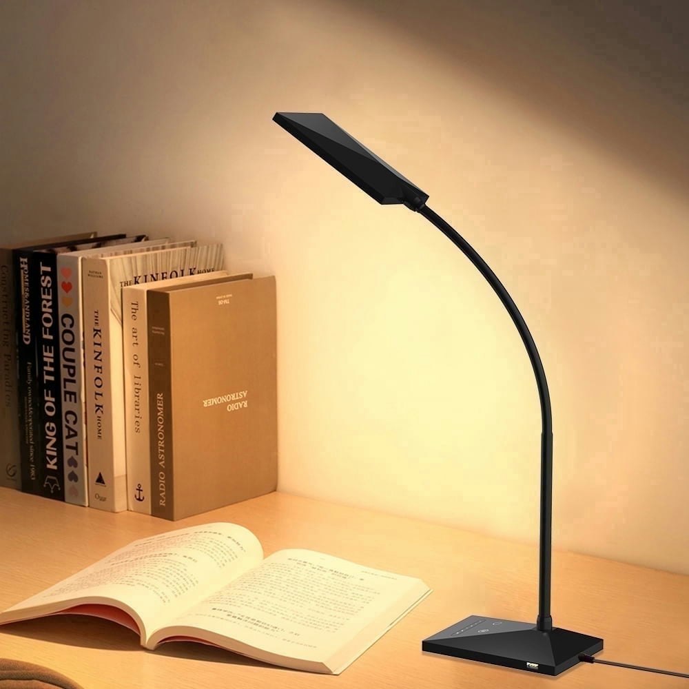Topesel Dimmable LED Desk Lamp with USB Charging Port: $20.49 Topesel Dimmable LED Desk Lamp with USB Charging Port: $20.49