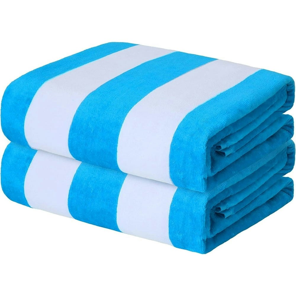 Exclusivo Mezcla Cabana Stripe Beach Towels 2-Pack: $26.99