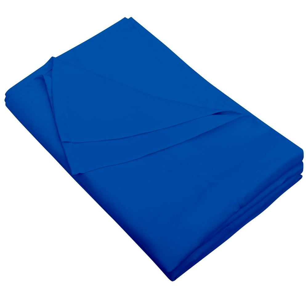Flxxie 1800-Count Microfiber Flat Sheet Twin 66"x96": $13.49