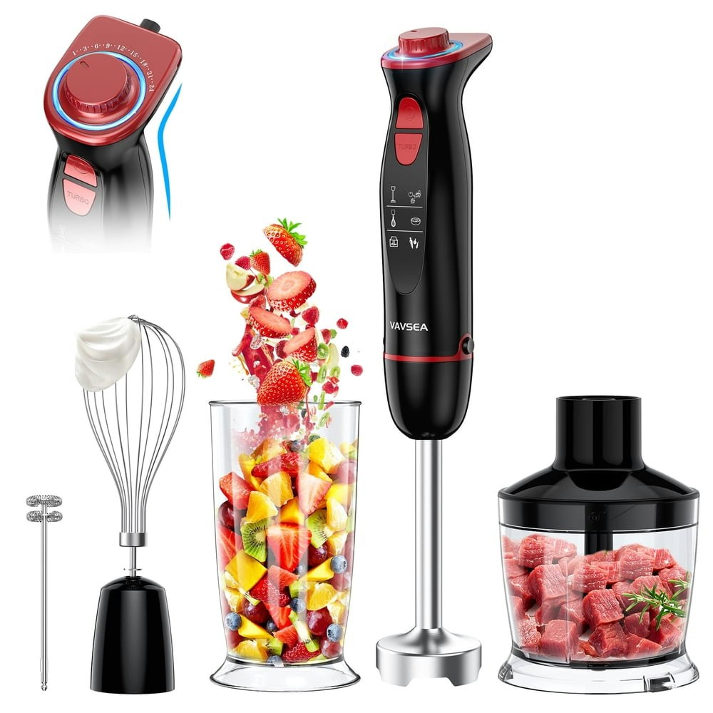 Vavsea 1100W 5-in-1 Immersion Hand Blender: $28.49 Vavsea 1100W 5-in-1 Immersion Hand Blender: $28.49