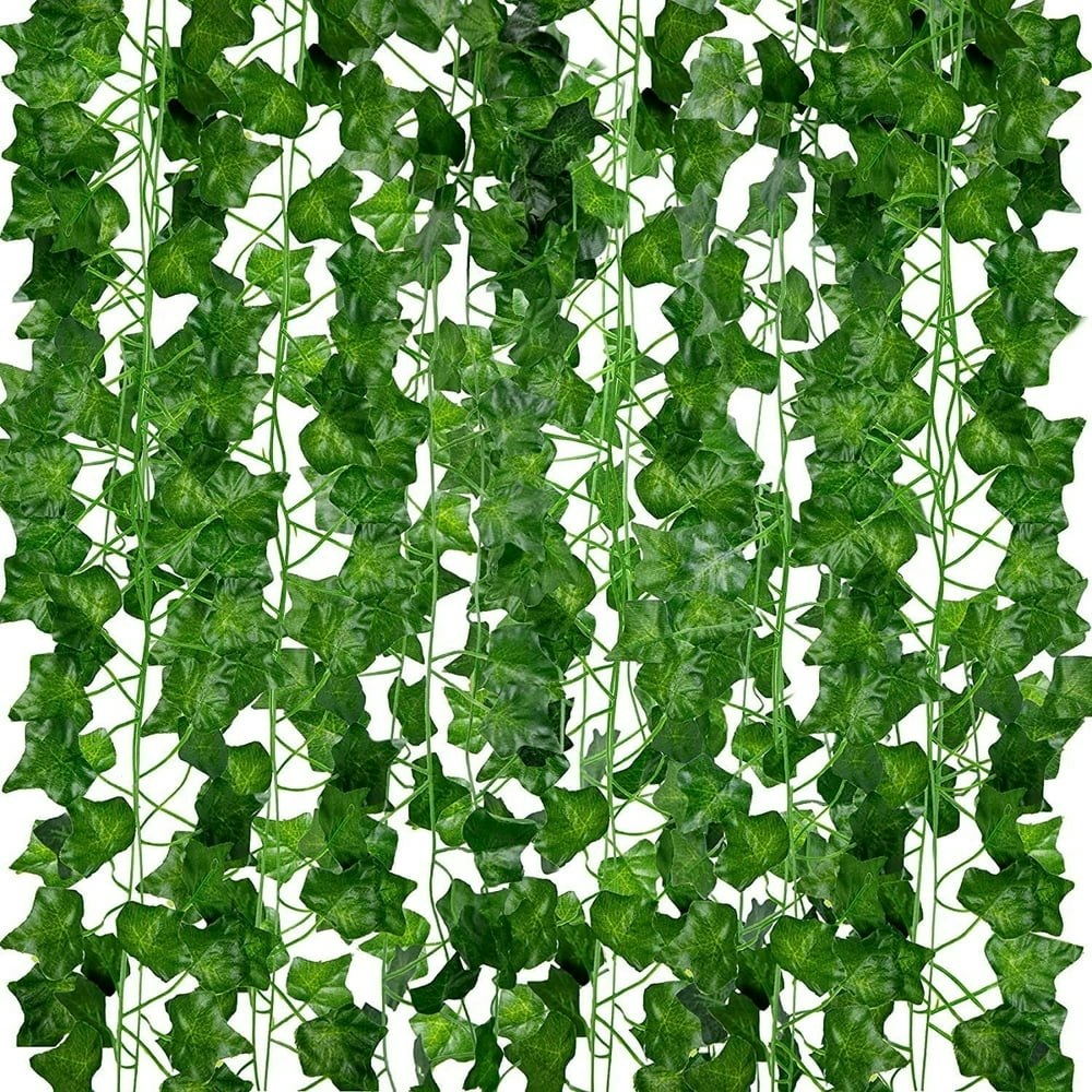 Huryfox Artificial Ivy Vines 12-Pack: $10 Huryfox Artificial Ivy Vines 12-Pack: $10