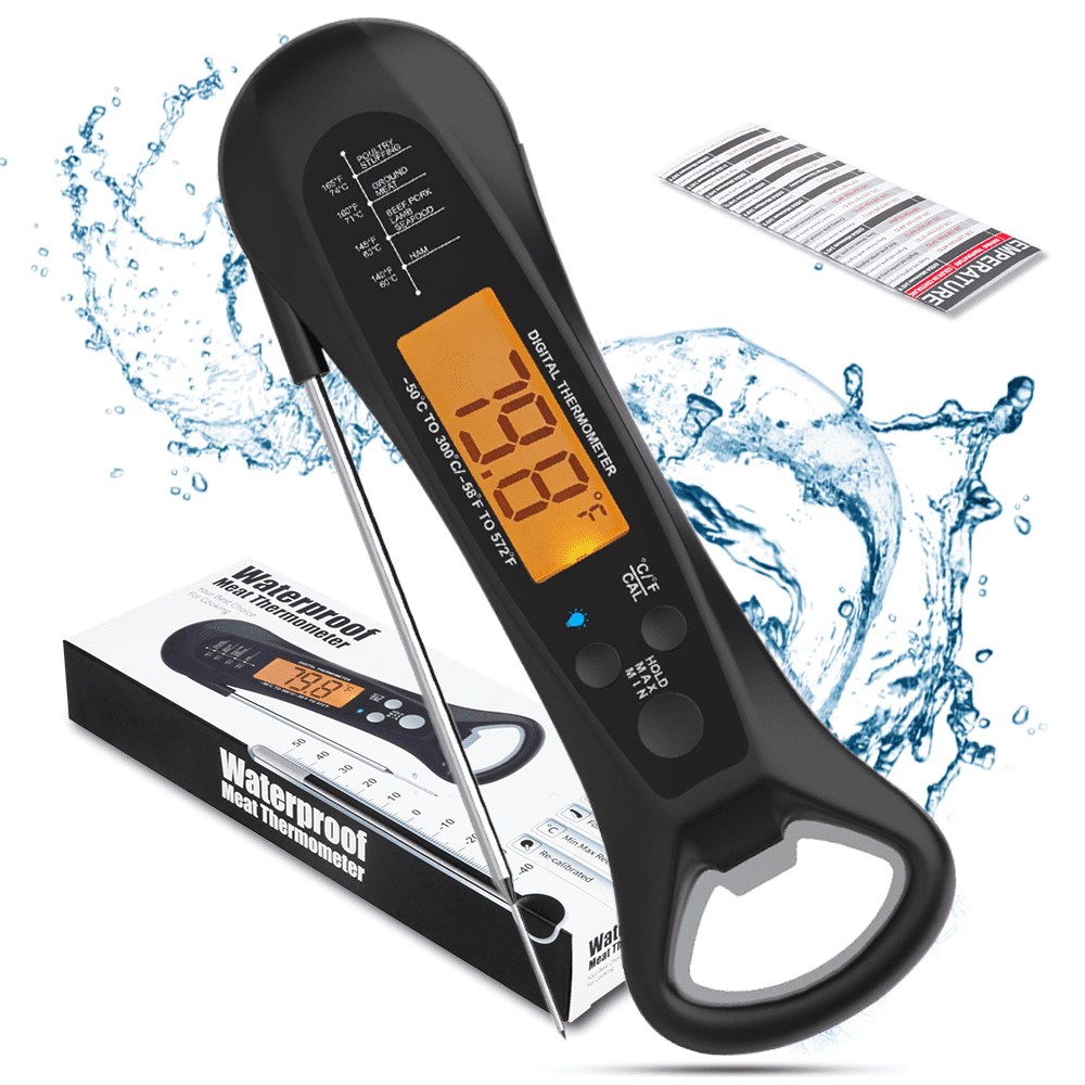 Suptree Digital Food Meat Thermometer with Probe: $12.59