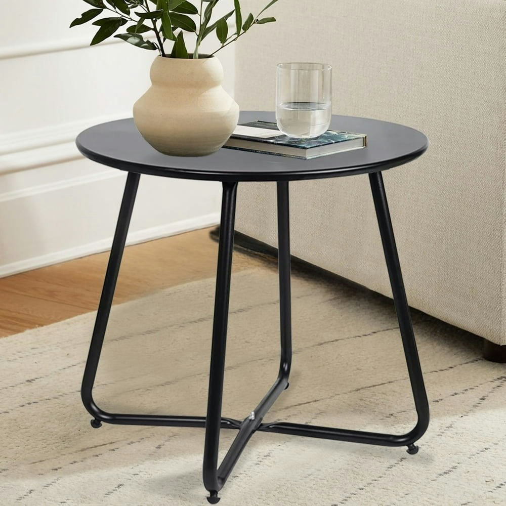 Cerbior Round Metal End Table: $24.99 Cerbior Round Metal End Table: $24.99